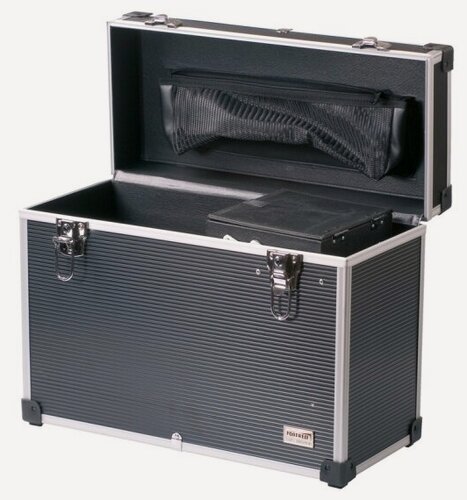 Изображение товара Чемодан для парикмахерских инструментов Dewal Professional DEWAL серый, 45х20,5х36 см