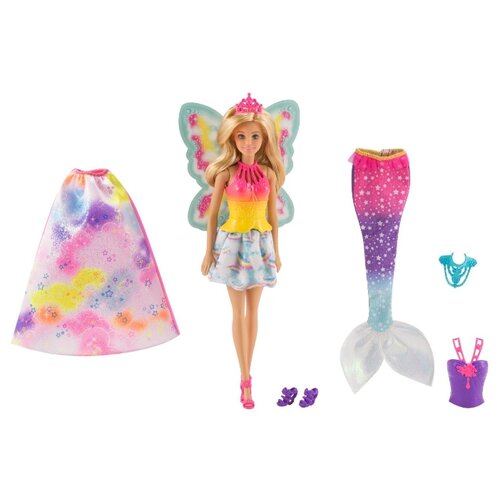 фото Кукла Barbie Волшебное перевоплощение, 29 см, FJD08