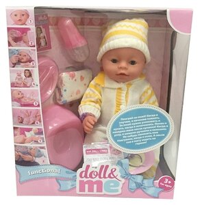 Фото Интерактивный пупс DOLL&ME с аксессуарами