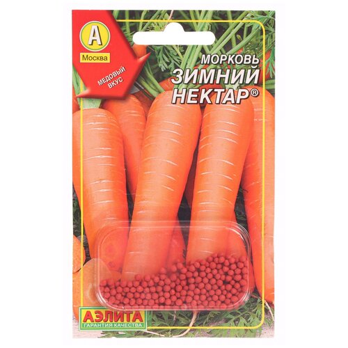 Семена Агрофирма АЭЛИТА Морковь Зимний нектар 300 шт. семена морковь зимний нектар