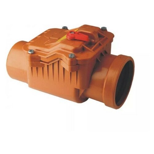 Клапан обратный канализационный 160 мм горизонтальный Capricorn 95000-160-00-03-11