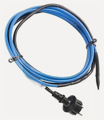 Изображение товара Кабель нагревательный Rexant 51-0618 греющий саморегулирующийся на трубу 15MSR-PB 6M (6м/90Вт)