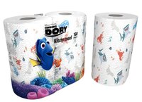 Полотенца бумажные World Cart Finding Dory белые с рисунком трёхслойные 2 шт.