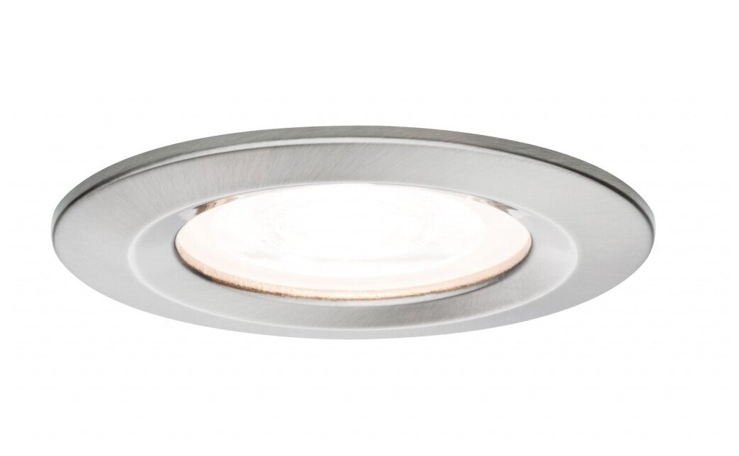 Встраиваемый светильник Prem EBL Nova rd dim LED 3x_W Eisen geb