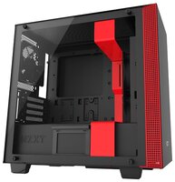 Компьютерный корпус NZXT H400i Black/red