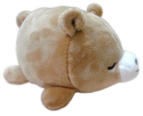 Мягкая игрушка Yangzhou Kingstone Toys Медвежонок коричневый, 13 см, коричневый