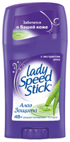 Дезодорант-антиперспирант стик Lady Speed Stick Алоэ Защита 45 г