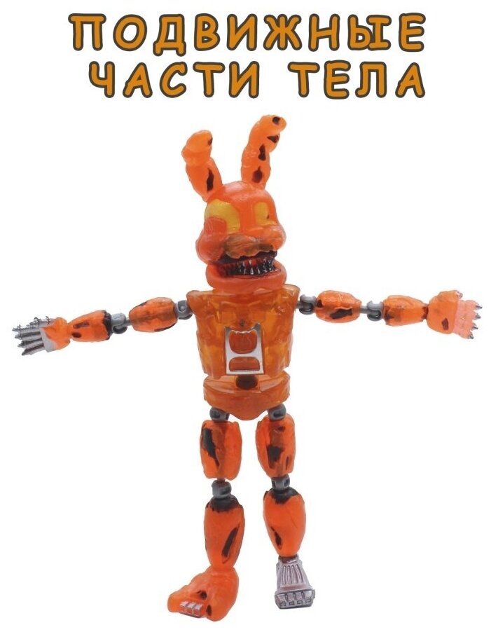 Фигурка аниматроника Джек-о-Бони из Five Nights at Freddys/фнаф 5 ночей ...