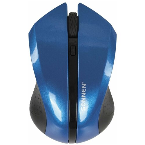 Мышь беспроводная WM-250Bl USB 1600dpi 3 кнопки1 колесо-кнопка оптическая синяя 155500₽