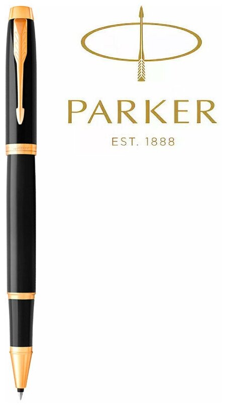 Parker Ручка-роллер Parker IM Core T321 Black GT F