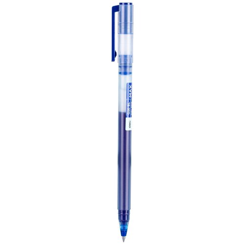Ручка гелевая Deli Daily Max EG16-BL цвет синий / прозрачный, d - 0.5 мм, синие чернила, коробка 12 шт. (1504106)