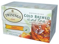 Чай черный Twinings Cold brewed iced tea Peach в пакетиках, 20 шт.