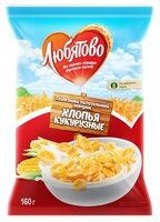 Готовый завтрак Любятово Хлопья кукурузные, пакет, 600 г