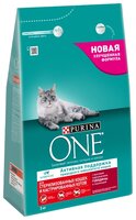 Корм для кошек Purina ONE (3 кг) Для стерилизованных кошек и котов с высоким содержанием Говядины и 