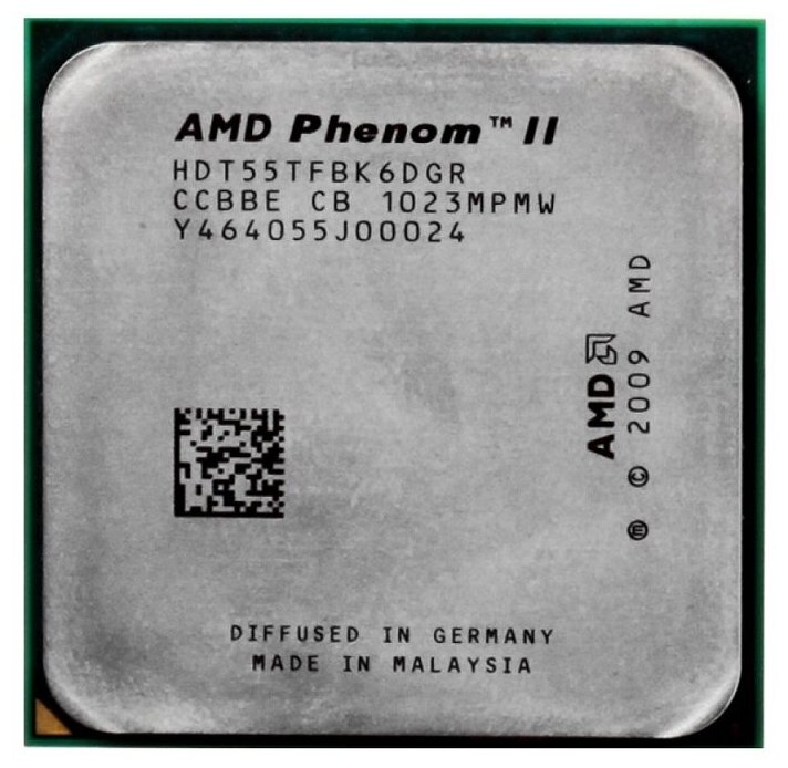 Процессор AMD Phenom II X6 1055T AM3, 6 x 2800 МГц, OEM