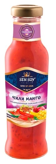 Купить Соус Sen Soy Chili mango, 320 г по низкой цене с доставкой из Яндекс.Маркета (бывший Беру)