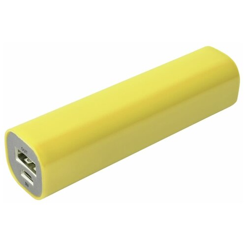 Внешний аккумулятор Easy Shape 2000 мАч желтый 93х24х24 см упаковка 106х57х33 см пластик 107600₽