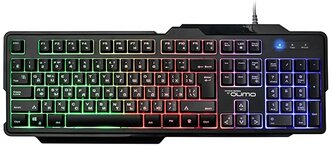 Игровая клавиатура Qumo Cobra K30 Black USB черный, русская