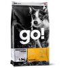 Сухой корм для щенков и собак GO! Sensitivity + Shine при чувствительном пищеварении, утка, с овсянкой - изображение