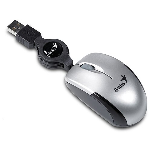 фото Мышь Genius Micro Traveler V2 super mini Silver USB