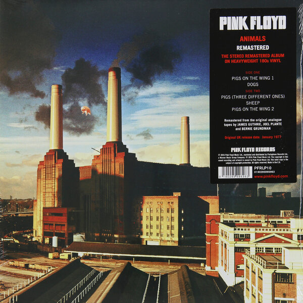 Виниловая пластинка PINK FLOYD - ANIMALS (180 GR)