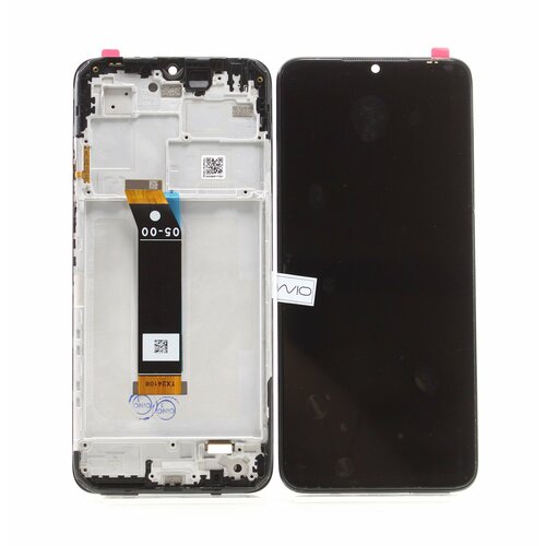Дисплей для Xiaomi Poco M5 (22071219CG) в рамке Черный (Original New)