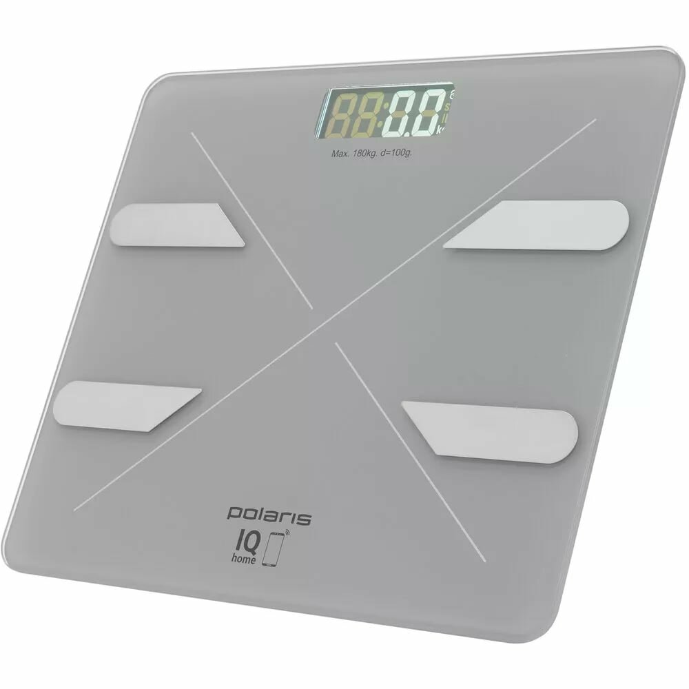 Весы напольные электронные Polaris PWS1898 серый