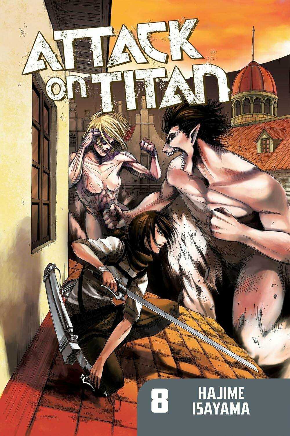 Hajime Isayama. Attack on Titan 8 (Hajime Isayama) Атака Титанов 8 (Хадзимэ Исаяма) / Книги на английском языке