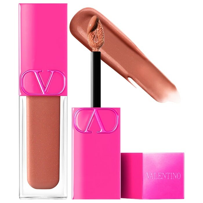 Valentino Объёмный блеск для губ с эффектом ухода - 122A Warm It Up