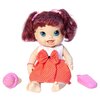 Интерактивная кукла 1 TOY Лакомка Лиза, красноволосая с хвостиками, 36 см, Т10378 - изображение