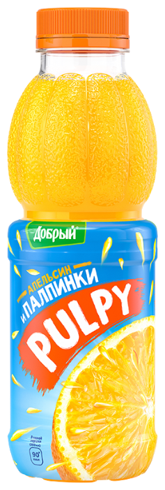 Напиток сокосодержащий Pulpy Апельсин, без сахара