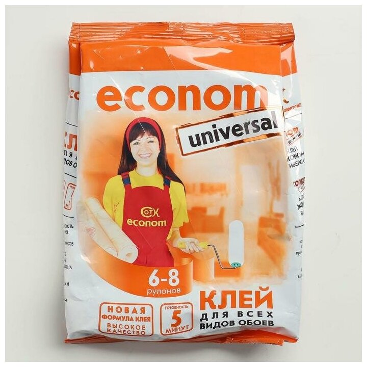 ECONOM Клей обойный ECONOM, универсальный, 200 г