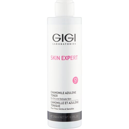 Gigi Тонер Skin Expert Chamomille Azulene, 250 мл gigi лосьон гамамелис hamamelis toner 250 мл gigi skin expert