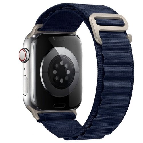 Тканевый ремешок для Apple Watch 42 мм/44/45 mm/ 49, series 1 2 3 4 5 6 7 8 /SE/SE 2022, Apple Watch Ultra (для эпл вотч)