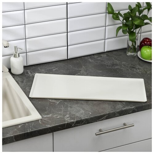 Поддон для посудосушителя 56 см цвет белый 522₽