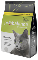 Корм для кошек ProBalance (0.4 кг) Sensitive с Курицей и рисом 0.4 кг