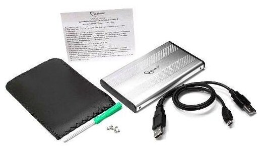 Корпус для HDD/SSD Gembird EE2-U3S-5, черный - фото №12