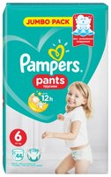 Pampers трусики Pants 6 (15+ кг) 44 шт.