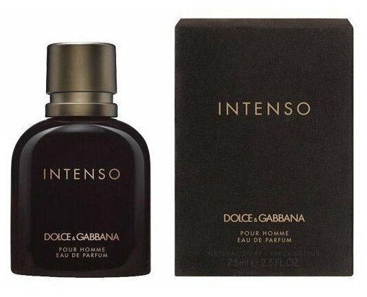 Парфюмерная вода Dolce And Gabbana мужская Dolce and Gabbana Pour Homme Intenso 75 мл