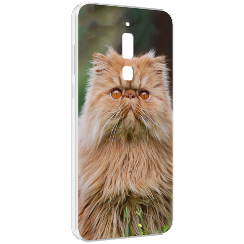 Чехол MyPads кошка персидская для Meizu M6T задняя-панель-накладка-бампер чехол mypads кошка персидская для meizu v8 задняя панель накладка бампер