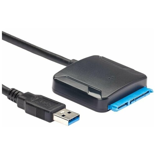 Кабель адаптер USB3.0 ---SATA III 2.5/3,5+SSD, VCOM кабель адаптер usb3 0 sata iii 2 5 3 5 ssd vcom