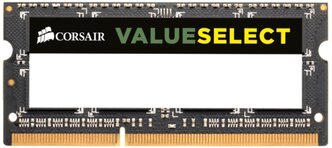 Оперативная память Corsair ValueSelect 4 ГБ DDR3 1600 МГц SODIMM CL11 CMSO4GX3M1A1600C11