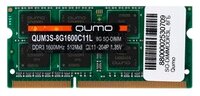 Оперативная память Qumo QUM3S-8G1600C11L