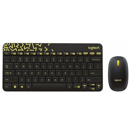 Комплект клавиатура и мышь Logitech MK240 Nano logitech mk240 920 008213