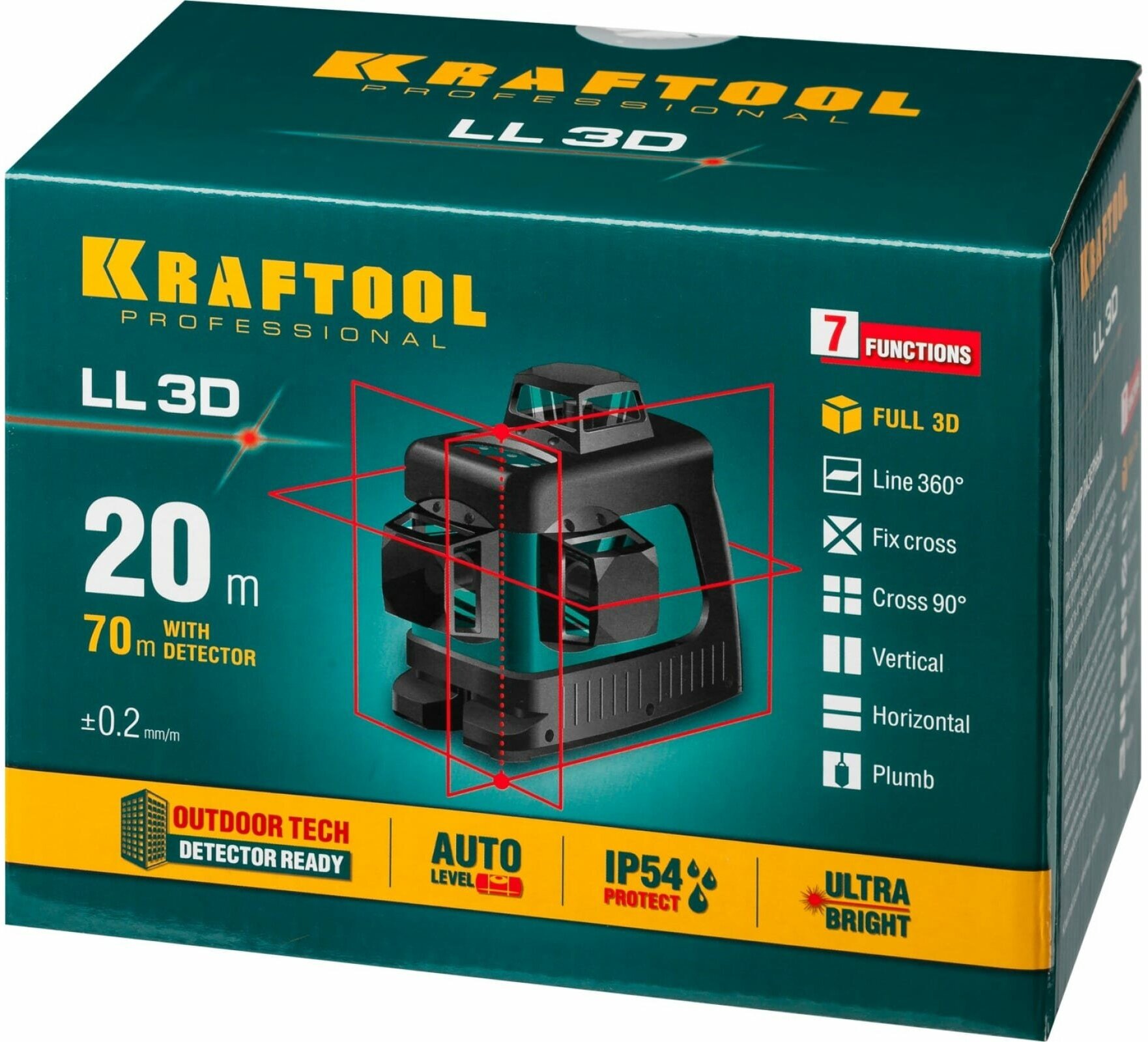 Лазерный нивелир KRAFTOOL - фото №11