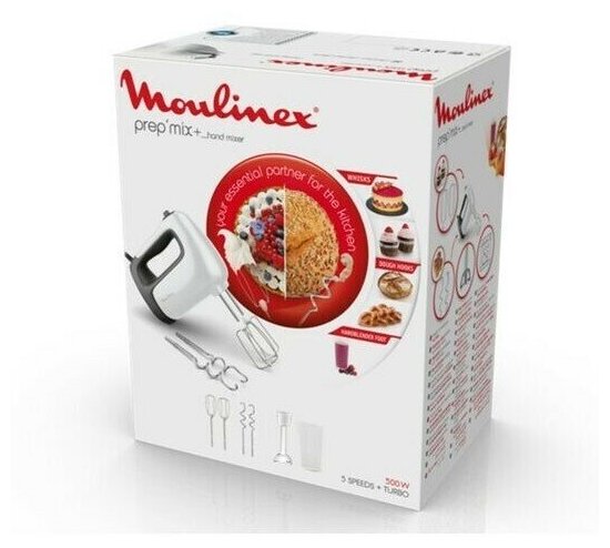 Ручной миксер Moulinex Prepmix+ HM461110 - фотография № 10