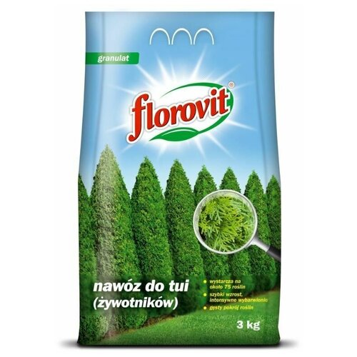 Удобрение Florovit гранулированное для туи - 3 кг