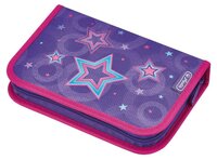 Herlitz Пенал Stars (50008322) фиолетовый/розовый