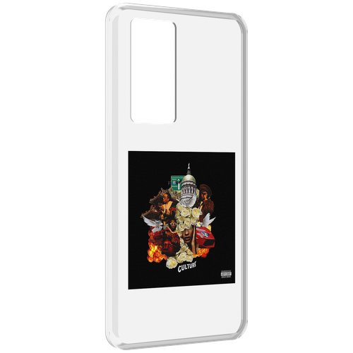 Чехол MyPads Migos - Culture для Realme GT Master Explorer Edition задняя-панель-накладка-бампер