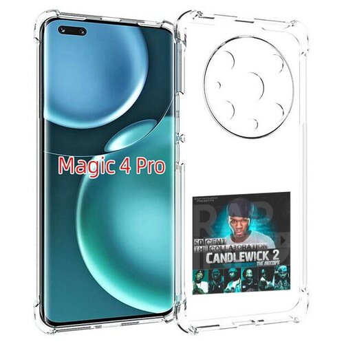 Чехол MyPads 50 Cent - CandleWick 2 для Honor Magic4 Pro / Magic4 Ultimate задняя-панель-накладка-бампер
